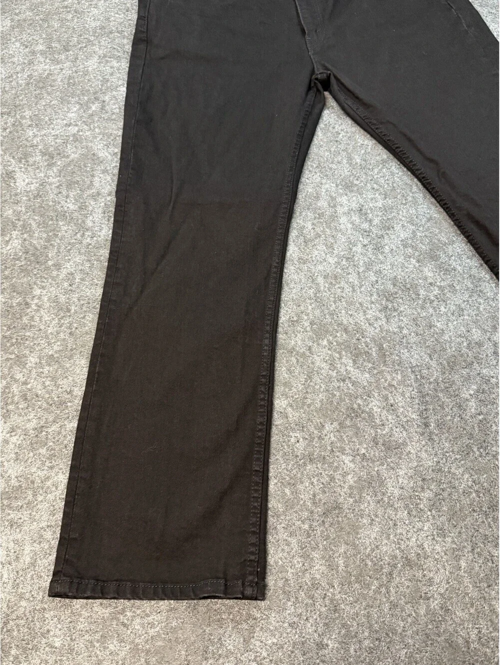 Levis 514 Straight Jeans Mens 38x30 Black Stretch Denim Casual Pants